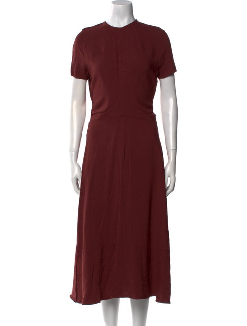 Rochas Crew Neck Long Dress