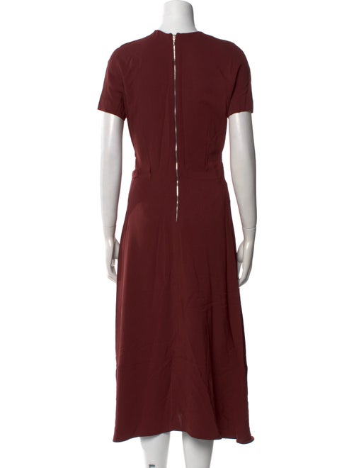Rochas Crew Neck Long Dress