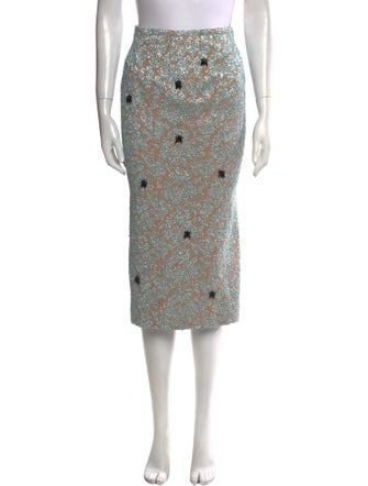 Rochas Nylon Midi Length Skirt