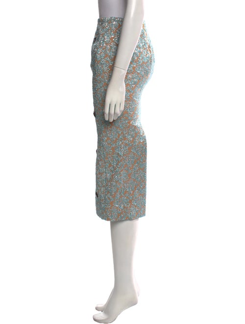 Rochas Nylon Midi Length Skirt