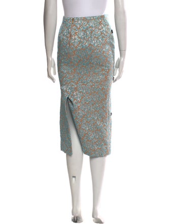 Rochas Nylon Midi Length Skirt