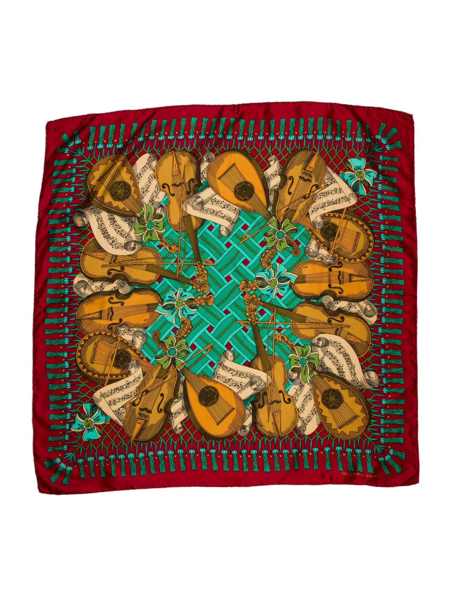 Rochas Silk Printed Scarf