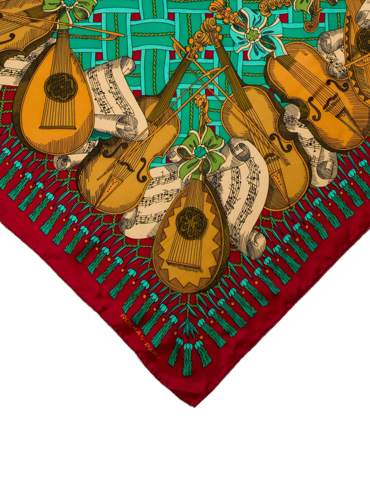 Rochas Silk Printed Scarf