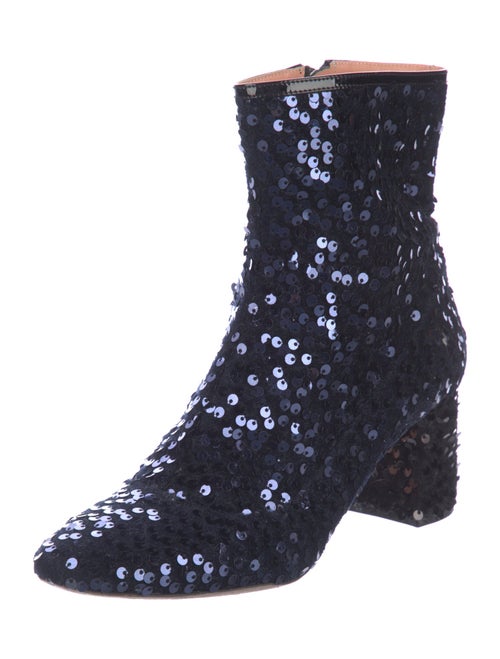 Rochas Sequins Boots