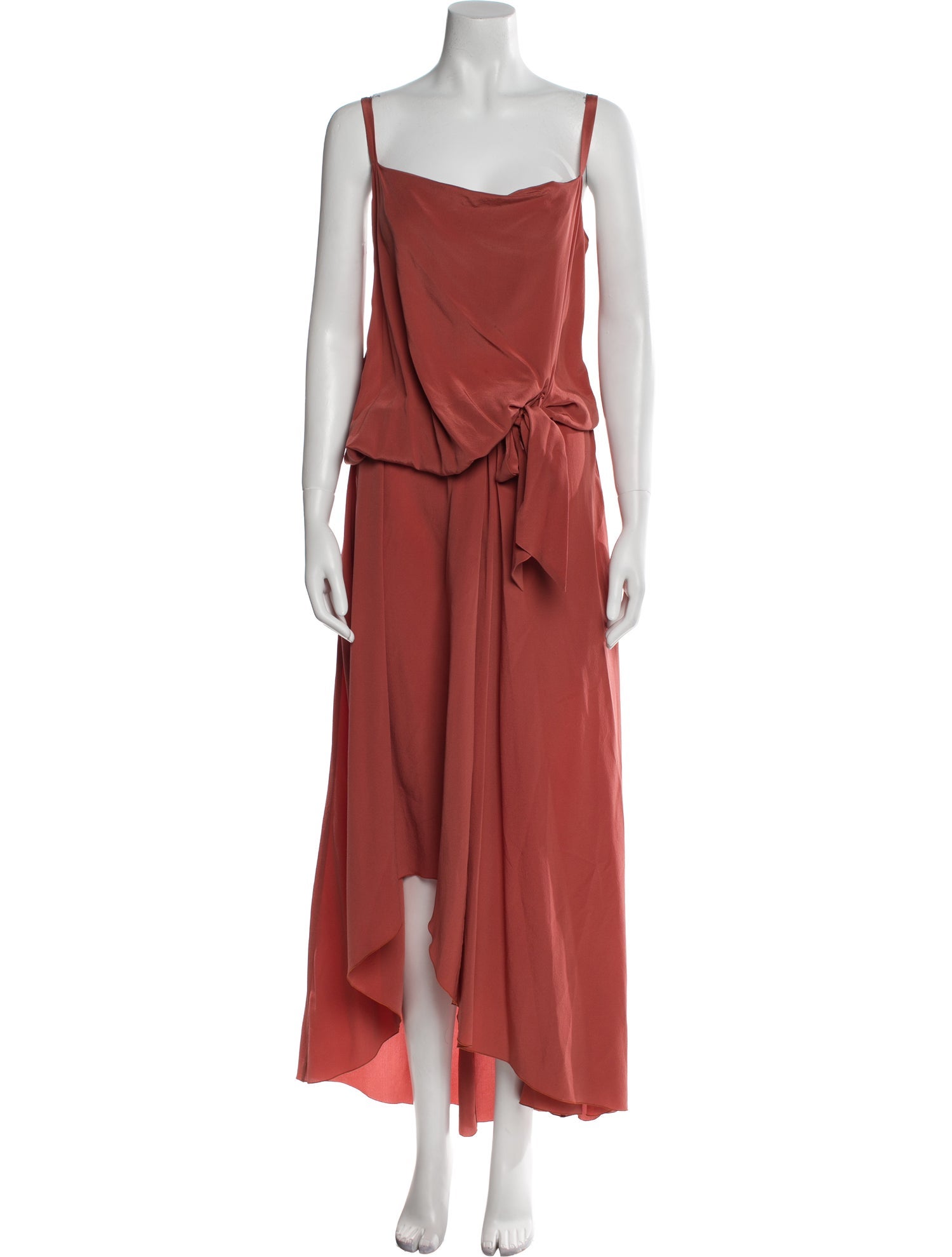 Rochas Silk Long Dress