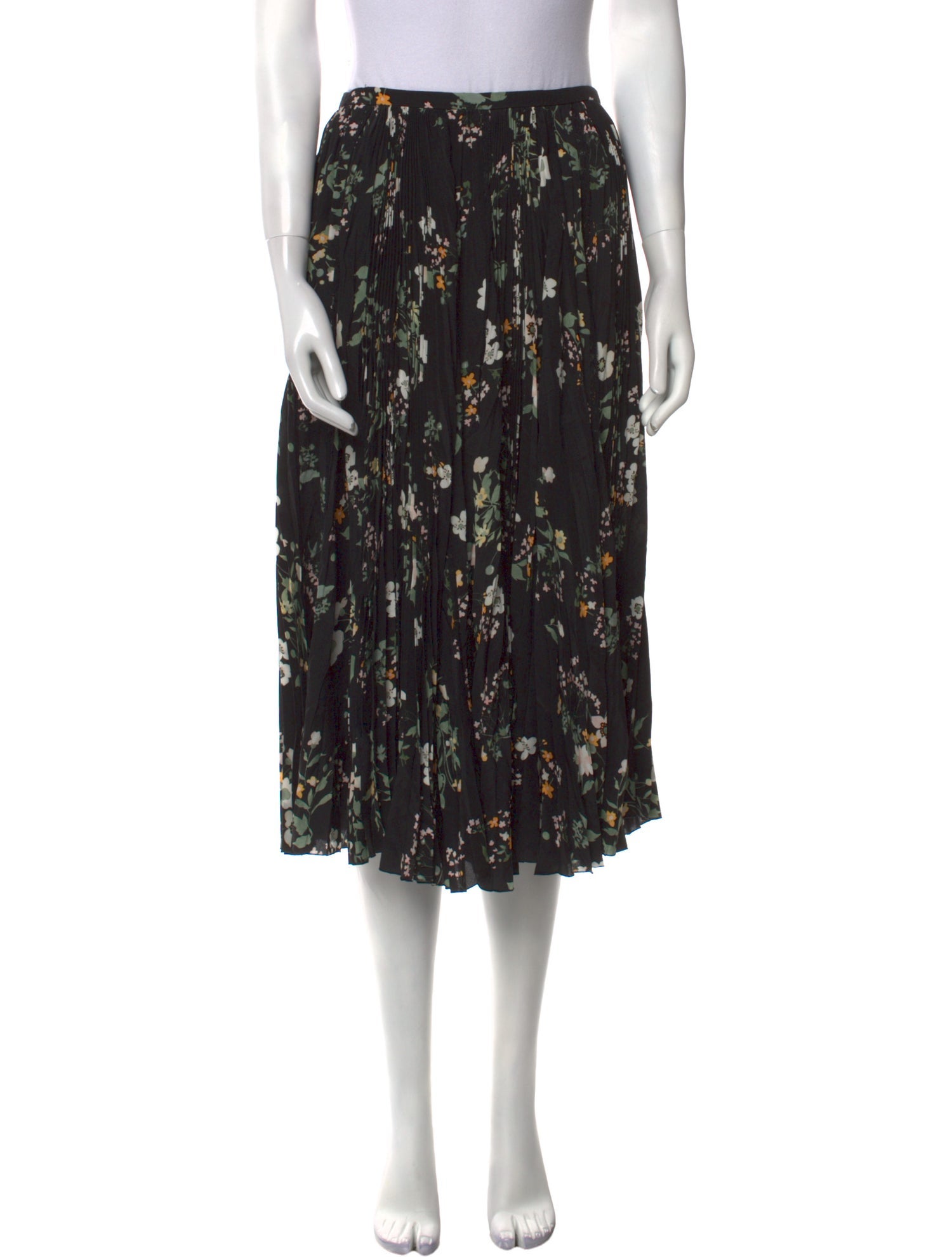 Rochas Silk Knee-Length Skirt