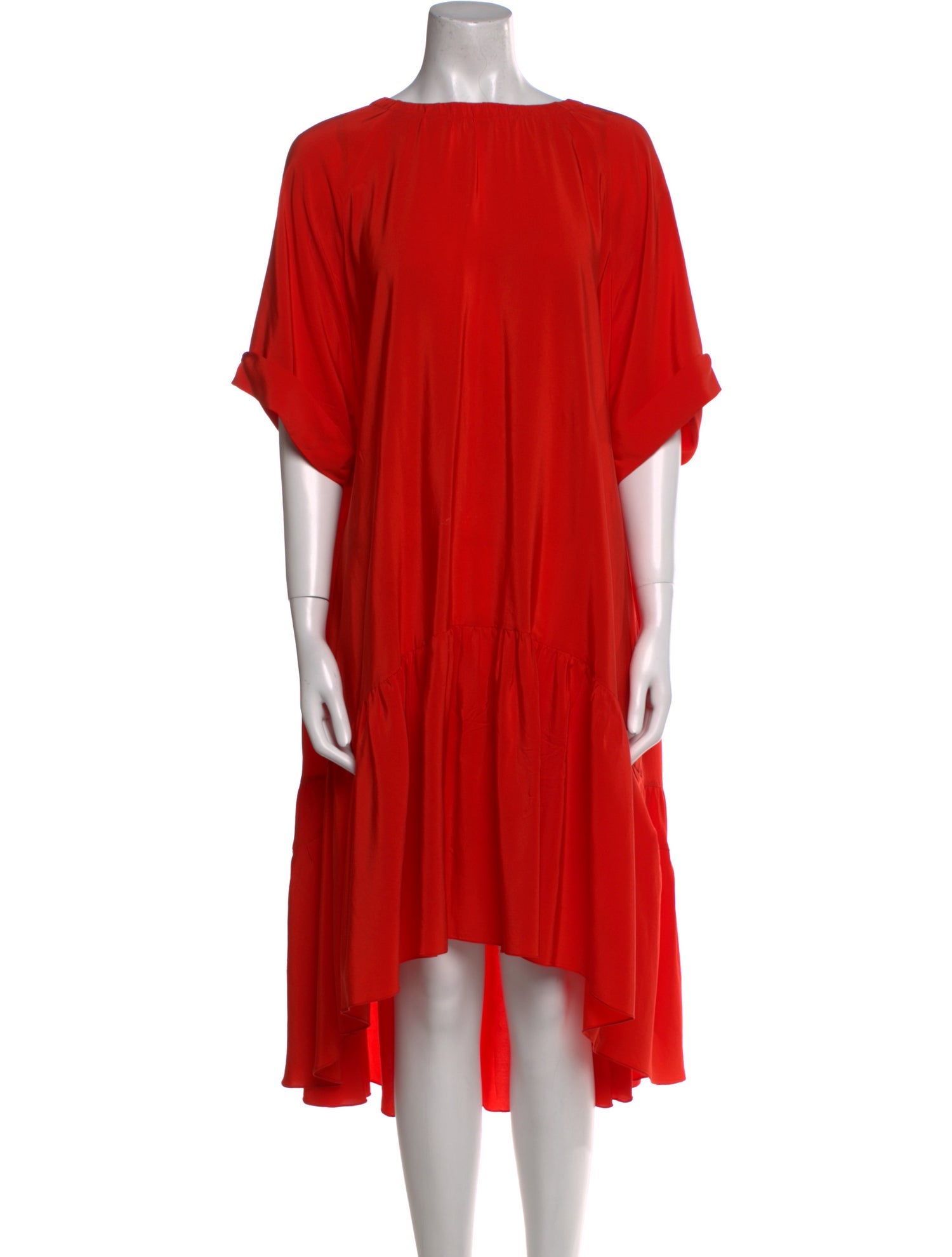 Rochas Silk Midi Length Dress