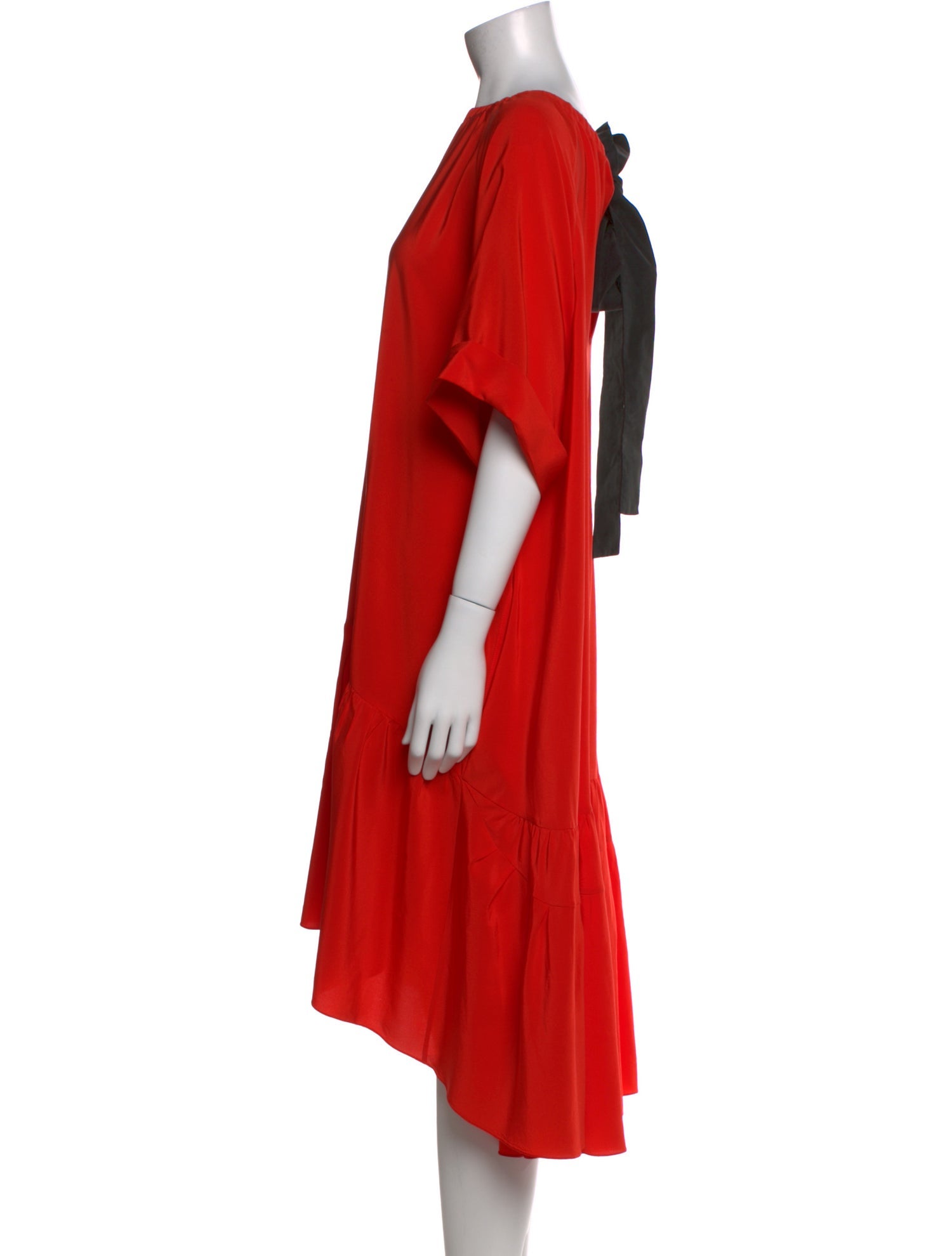 Rochas Silk Midi Length Dress