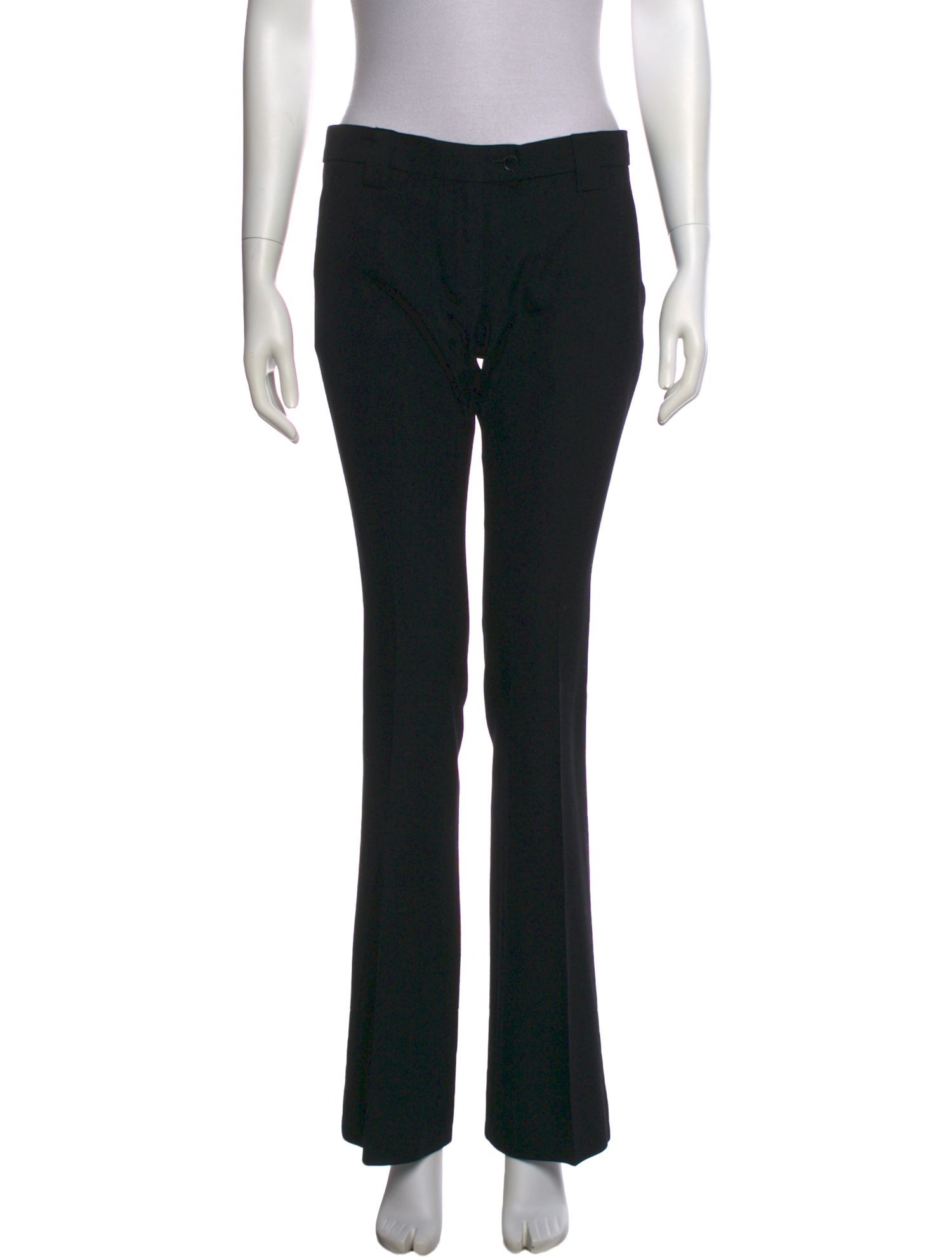 Rochas Virgin Wool Wide Leg Pants