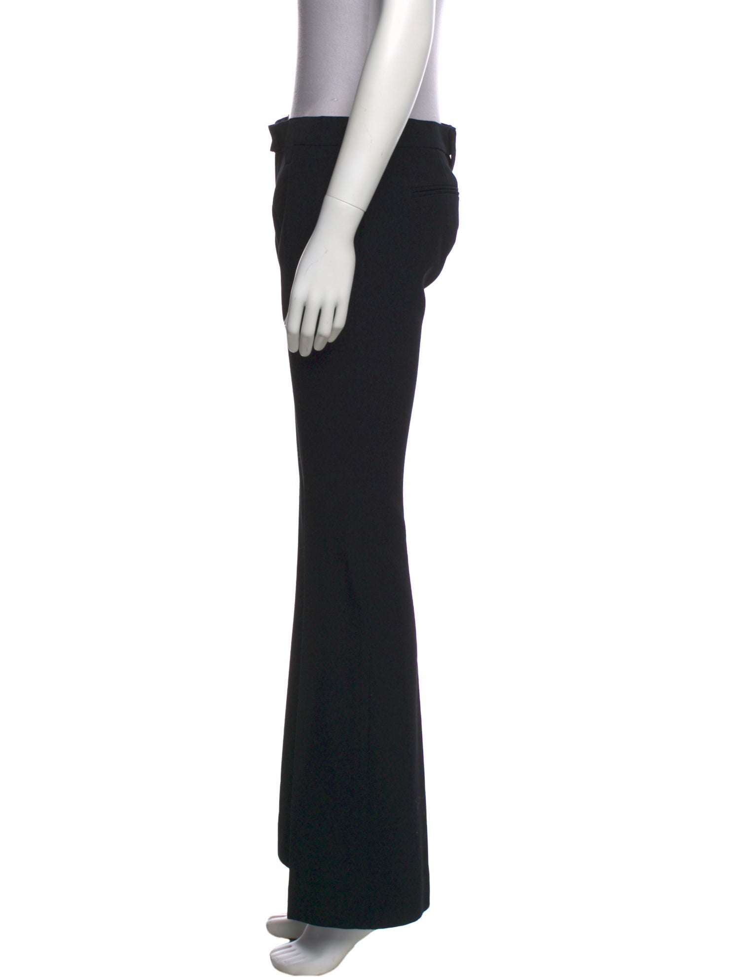 Rochas Virgin Wool Wide Leg Pants