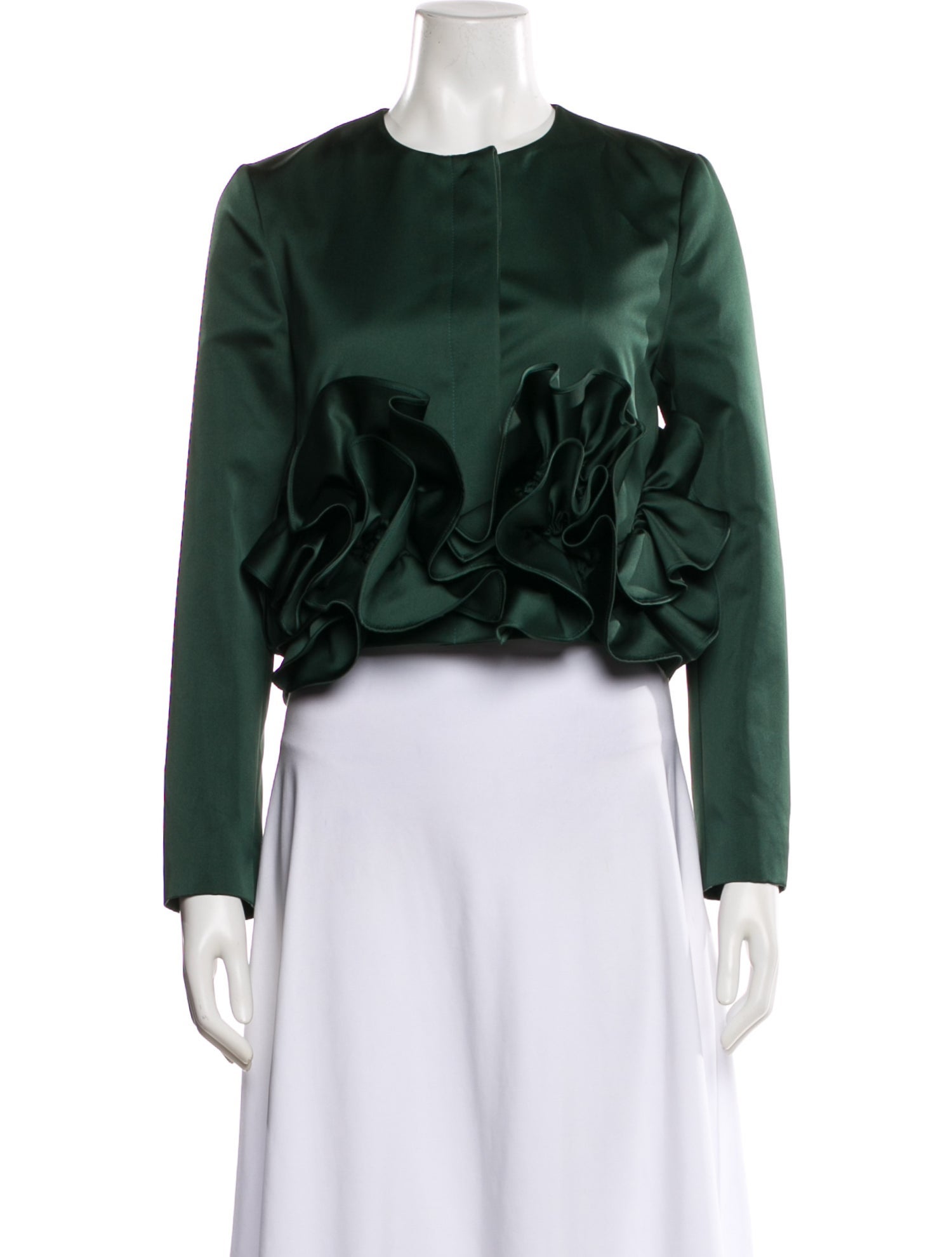 Rochas Floral Print Evening Jacket