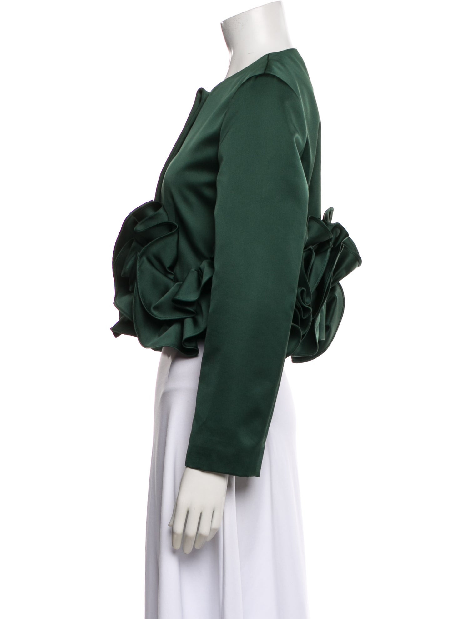 Rochas Floral Print Evening Jacket