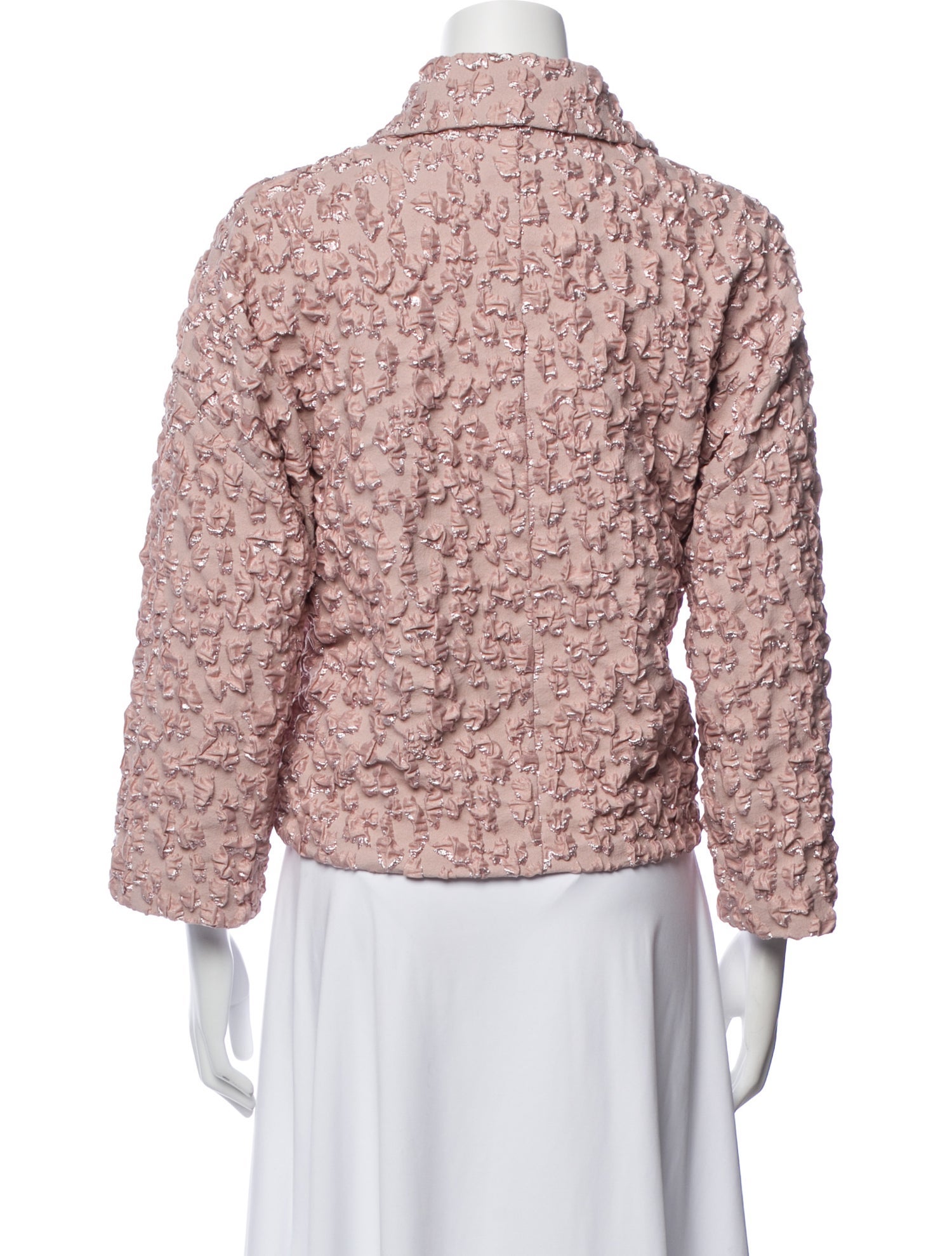 Rochas Patterned Jacket w/ Tags