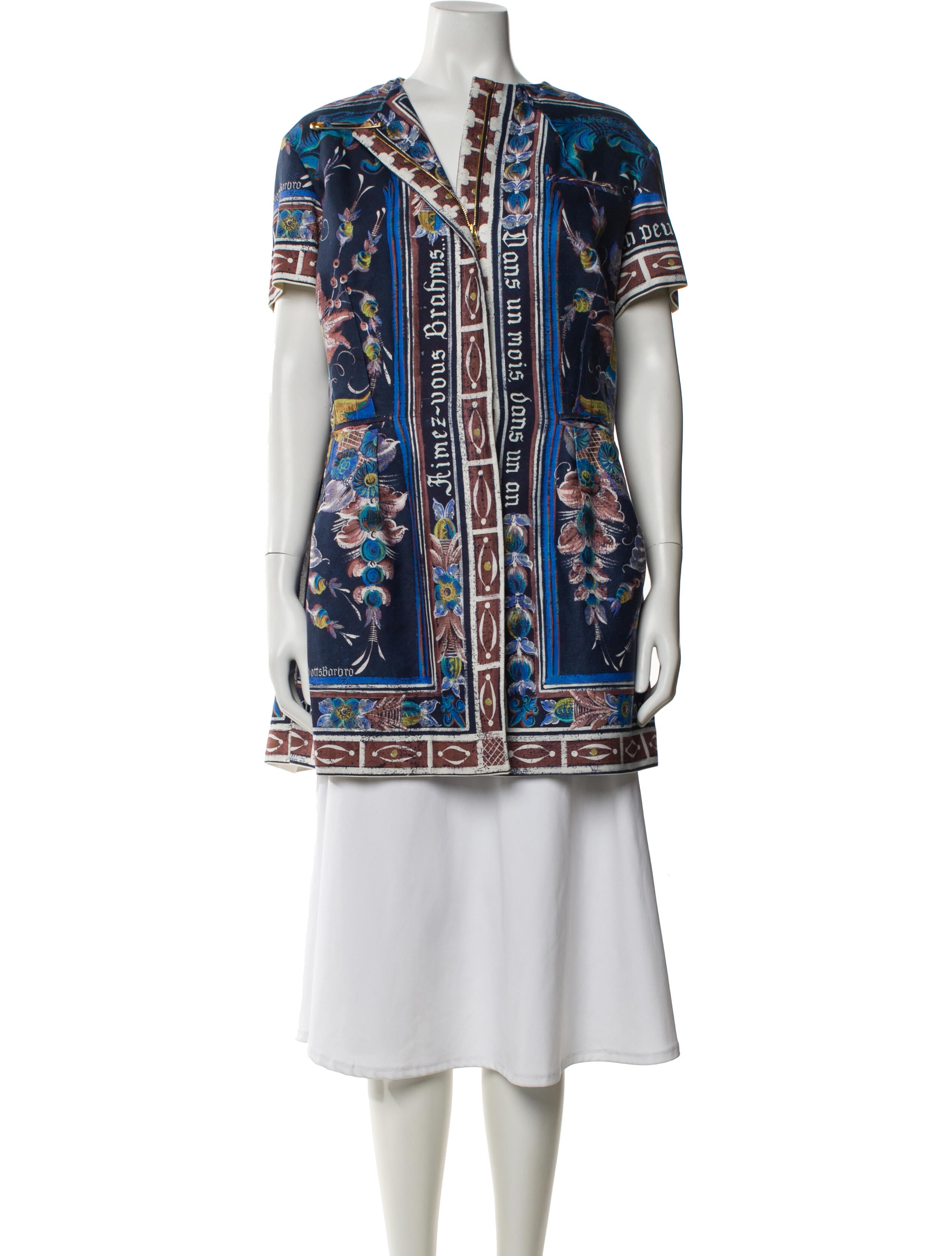 Rochas Printed Vest