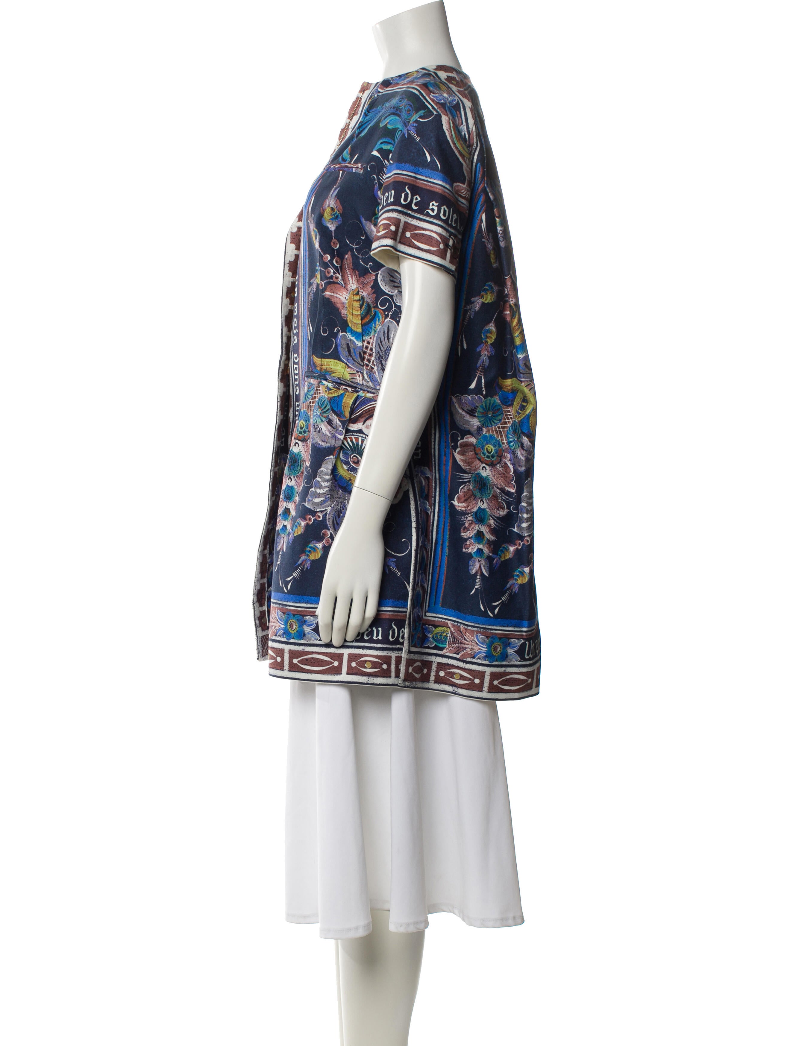 Rochas Printed Vest