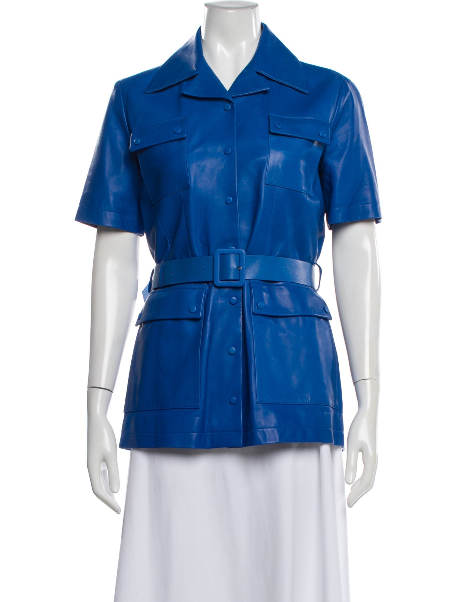 Rochas Lamb Leather Jacket w/ Tags