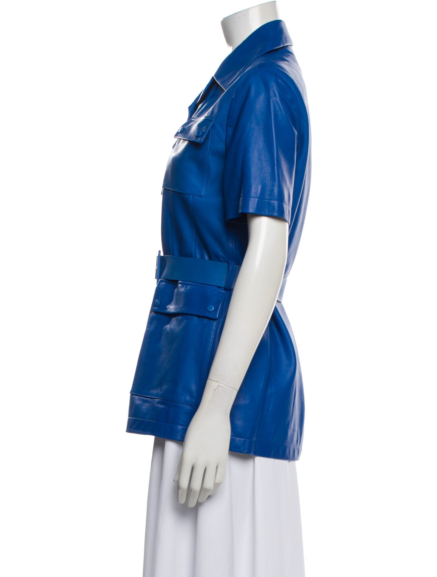 Rochas Lamb Leather Jacket w/ Tags