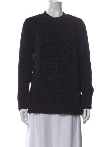 Pre-owned Rochas Crew Neck Sweater In Black