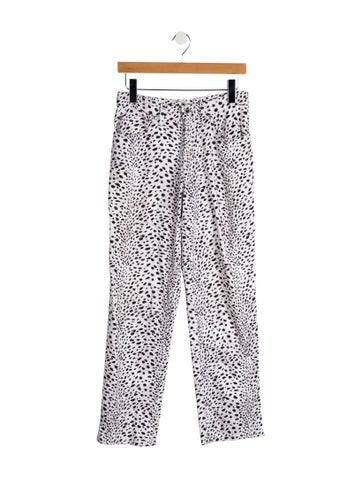 Roccobarocco Jeans Mid-Rise Straight Leg XS