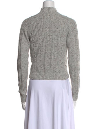 Rodarte x Opening Ceremony V-Neck Long Sleeve Crop Top