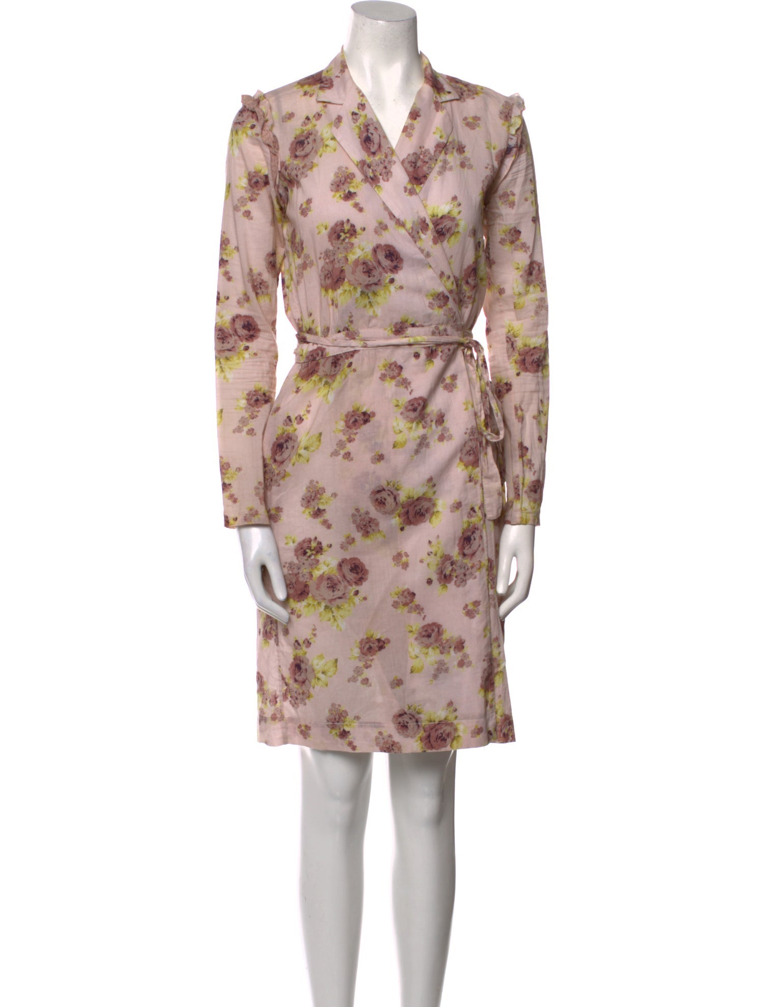 Rodarte x Opening Ceremony Floral Print Knee-Length Dress