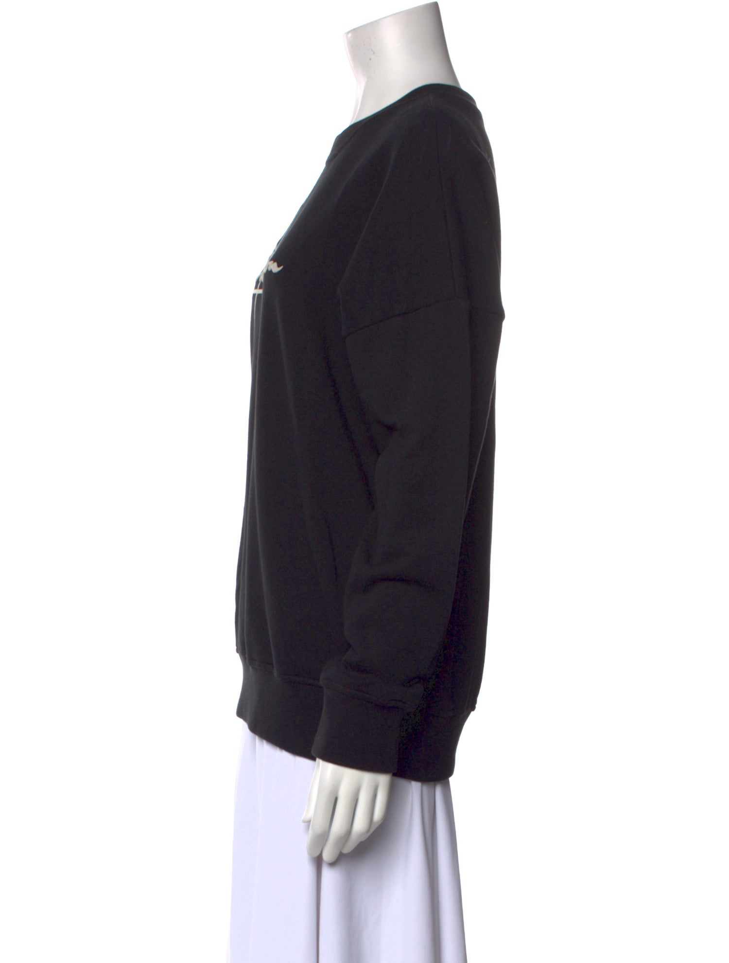 Rick Owens x Champion Graphic Print Crew Neck Sweatshirt