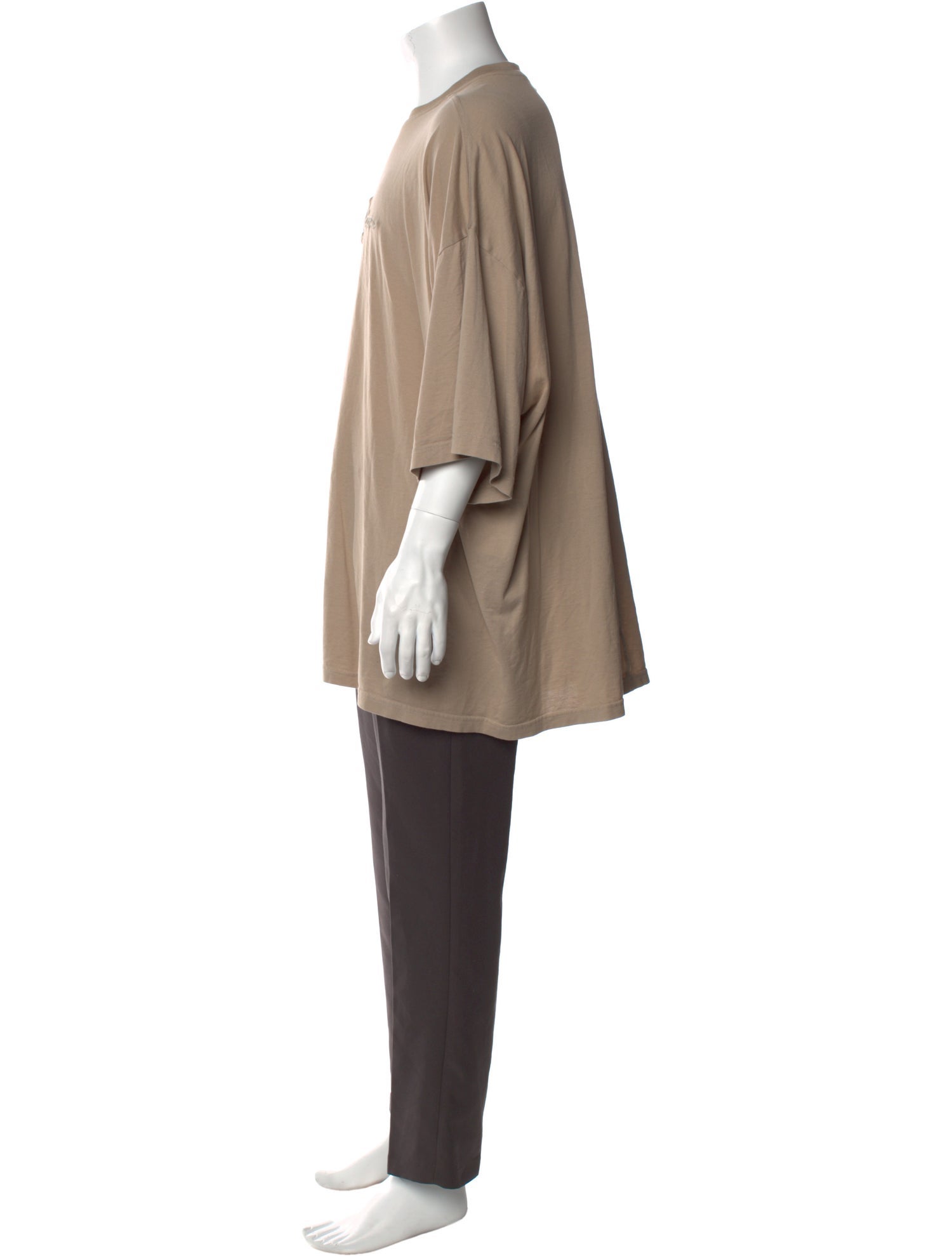 Rick Owens x Champion Crew Neck Three-Quarter Sleeve T-Shirt