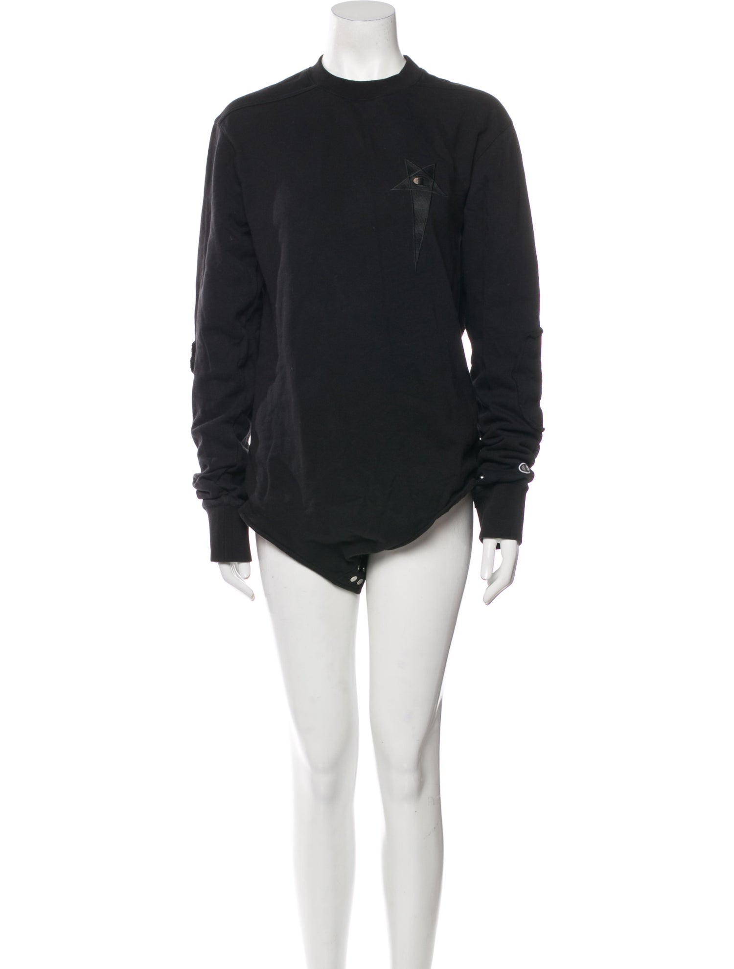 Rick Owens x Champion Mock Neck Long Sleeve Bodysuit
