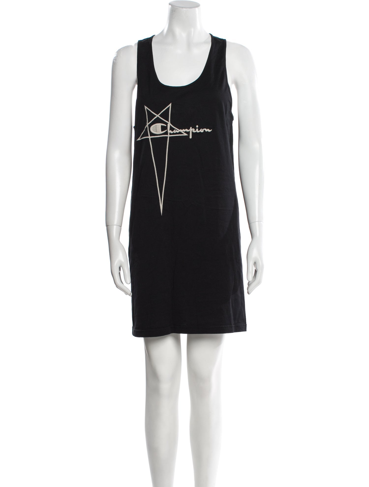 Rick Owens x Champion Scoop Neck Mini Dress