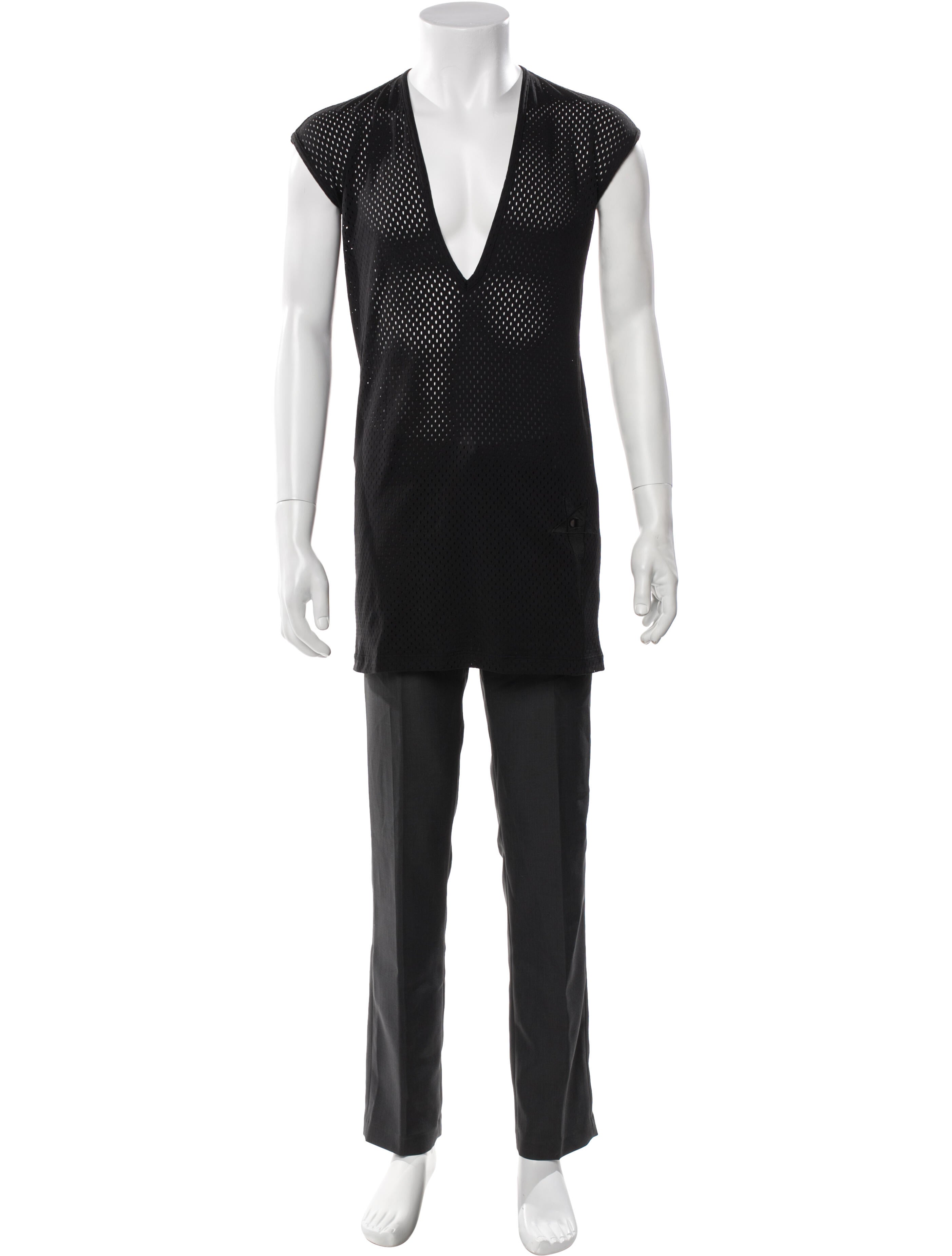 Rick Owens x Champion V-Neck Short Sleeve Pullover