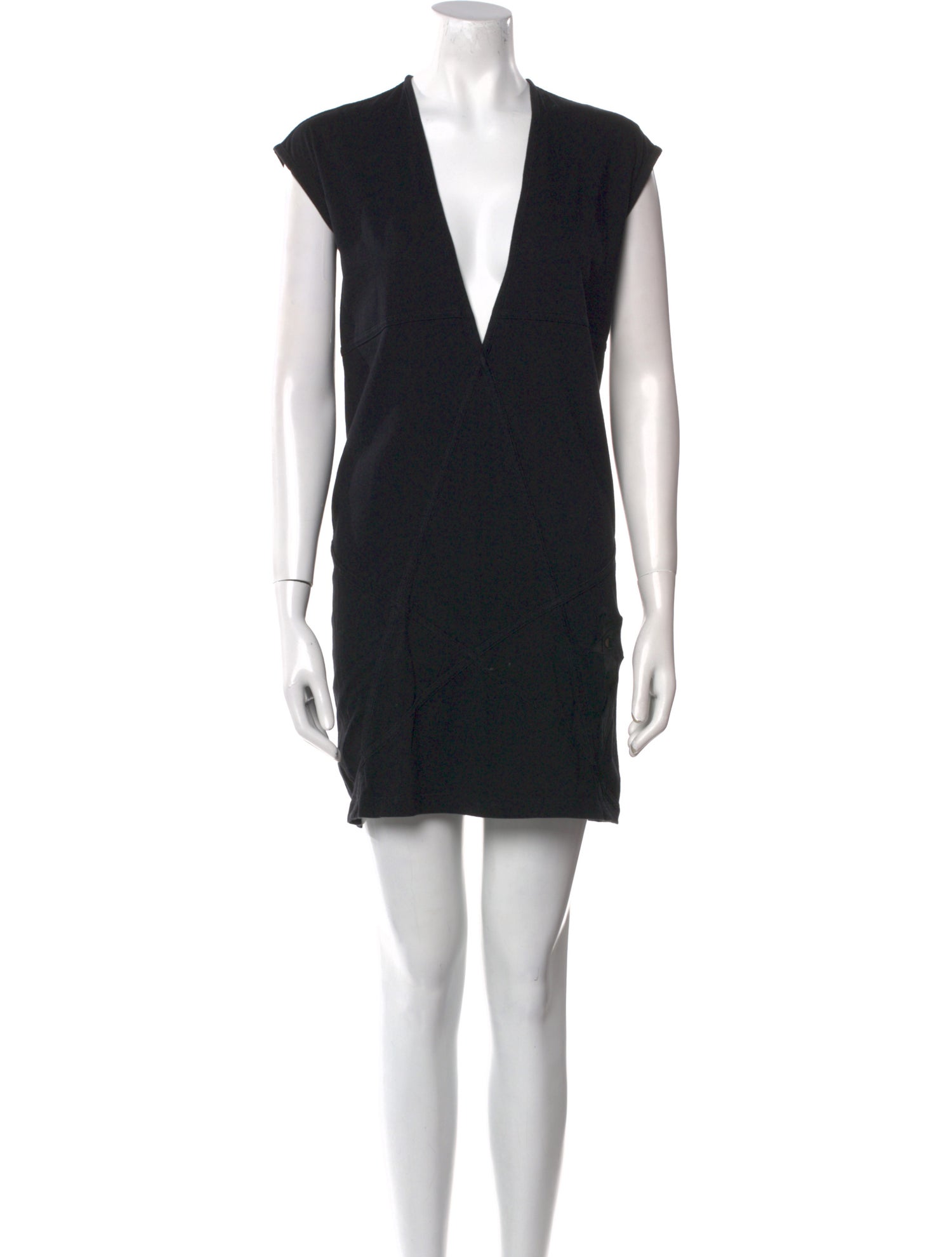 Rick Owens x Champion V-Neck Mini Dress