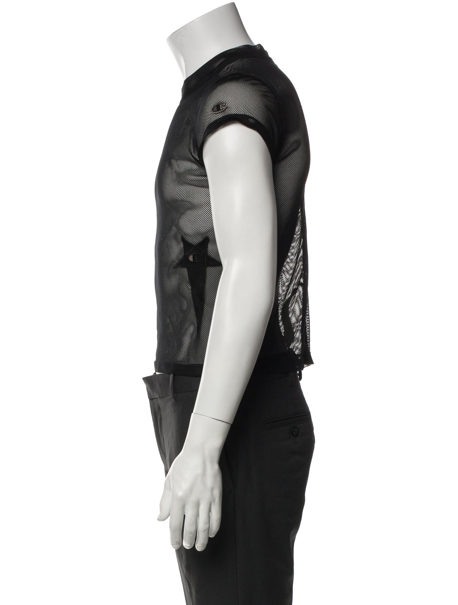 Rick Owens x Champion Scoop Neck Short Sleeve T-Shirt