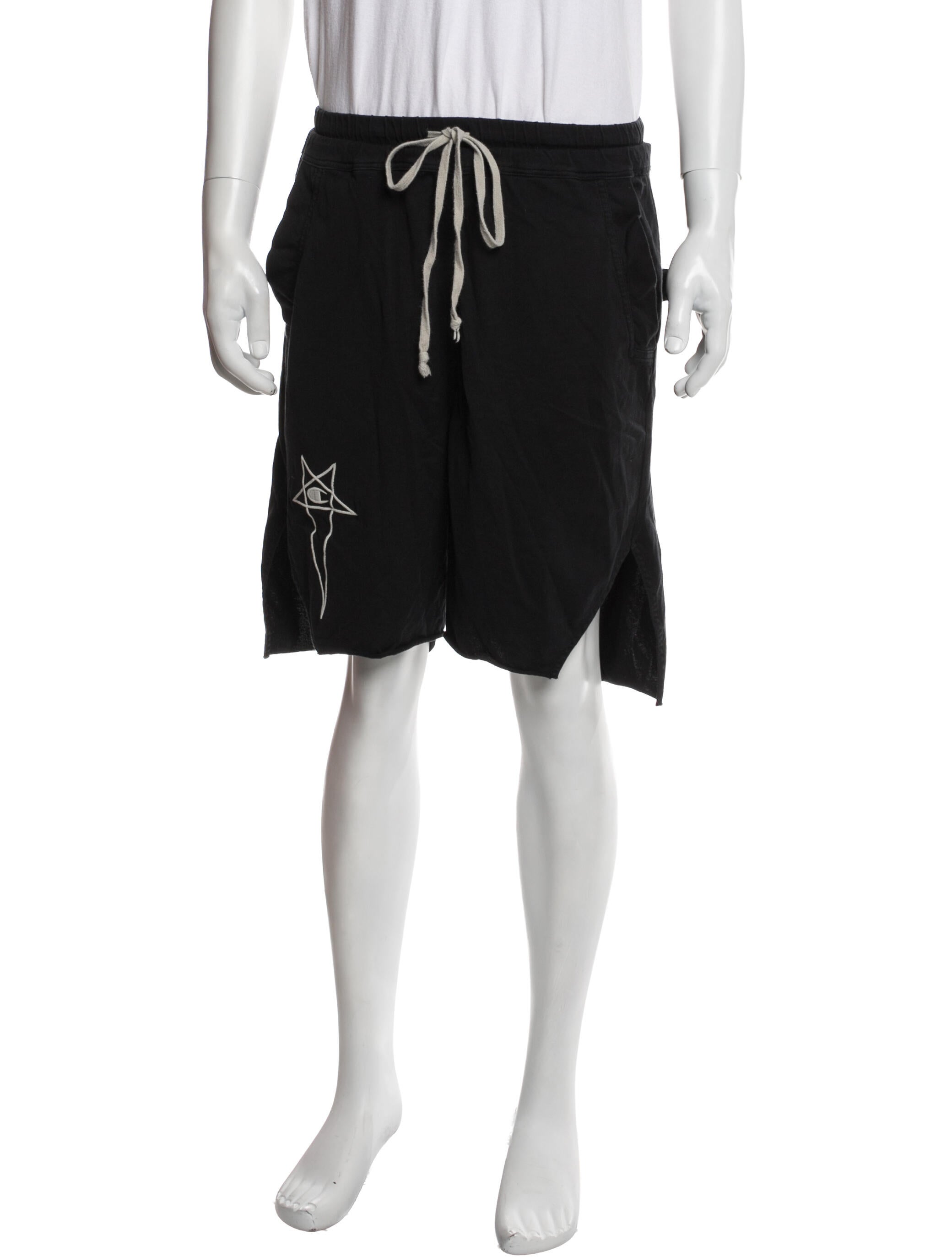 Rick Owens x Champion Graphic Print Jogger Shorts