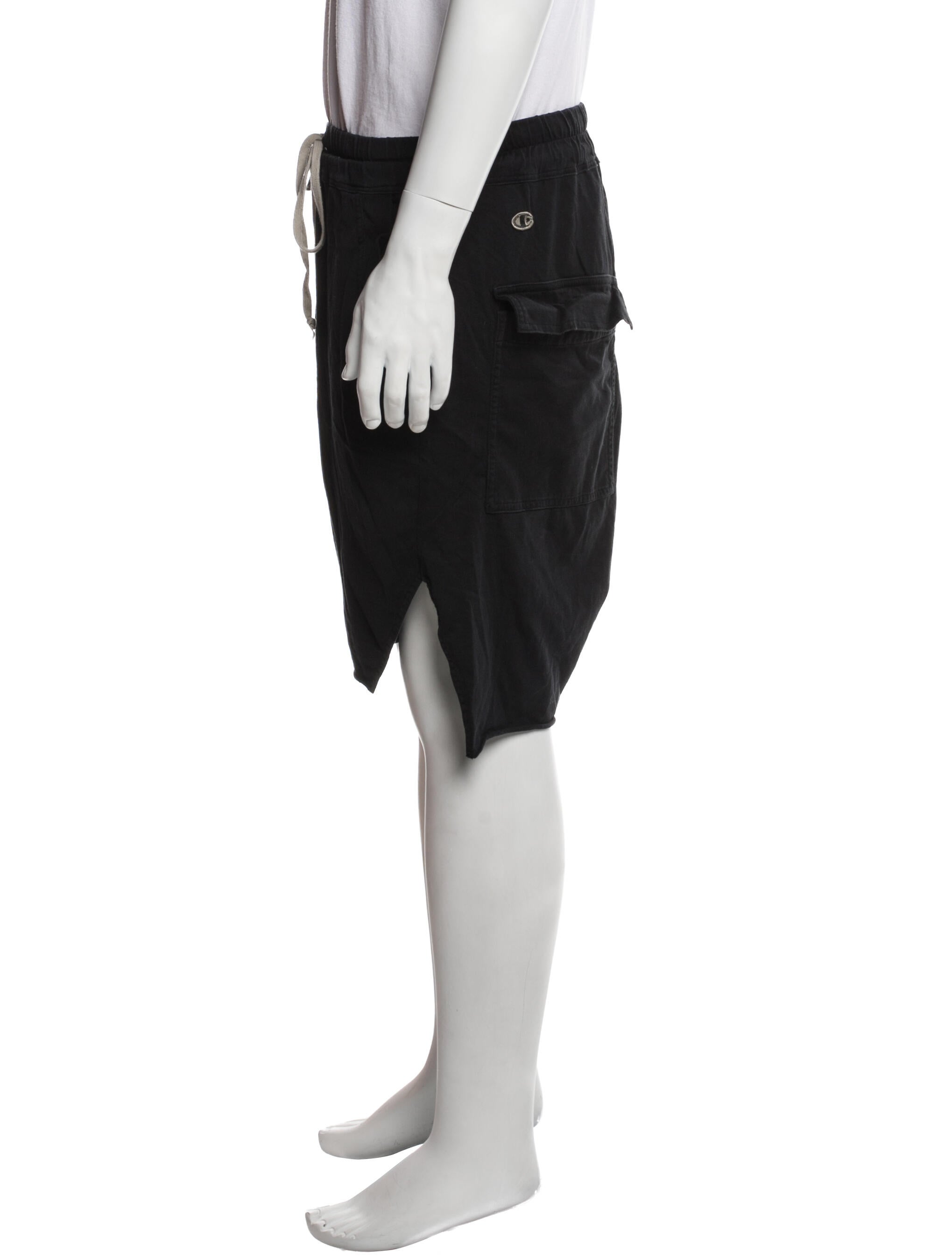 Rick Owens x Champion Graphic Print Jogger Shorts