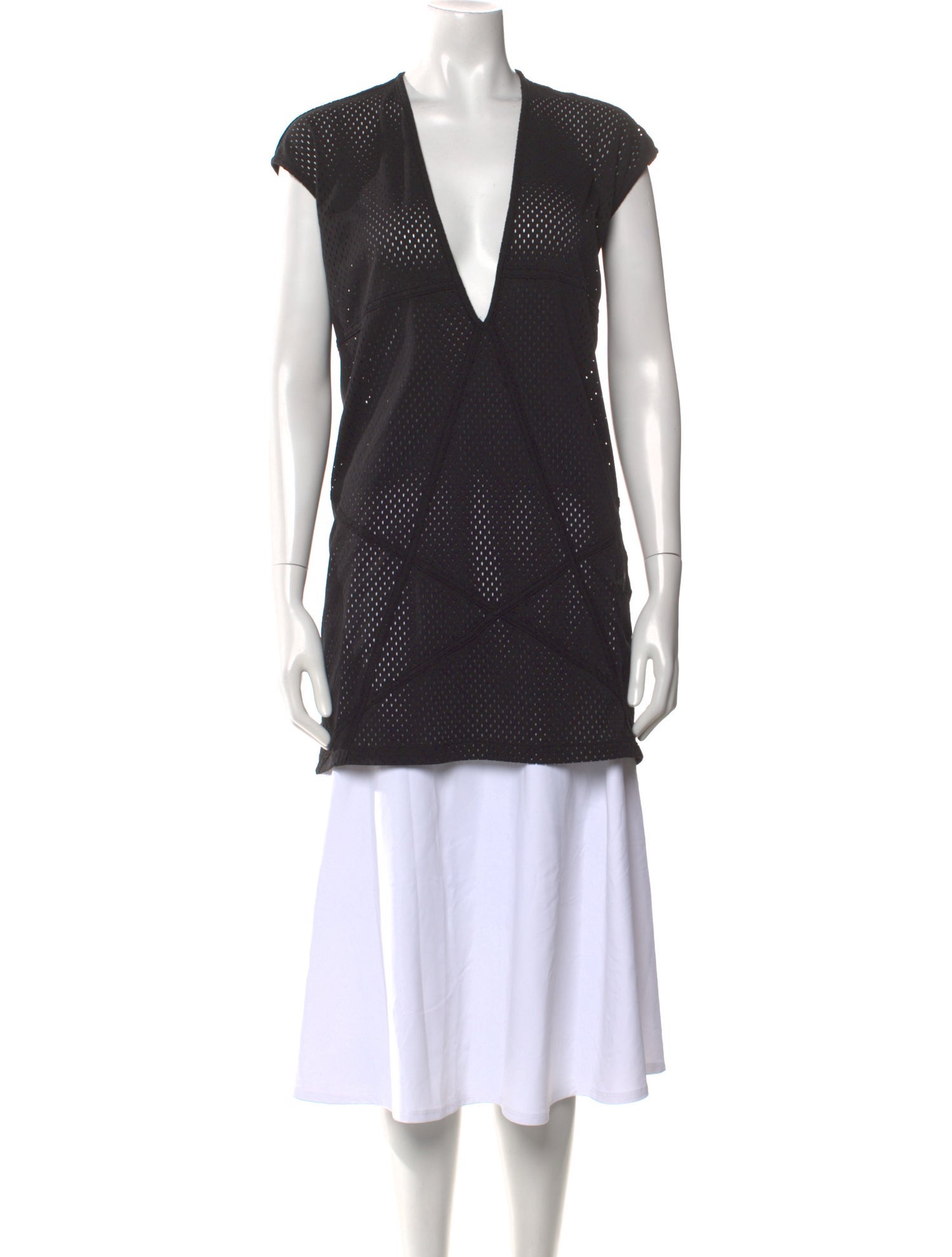 Rick Owens x Champion V-Neck Sleeveless Tunic