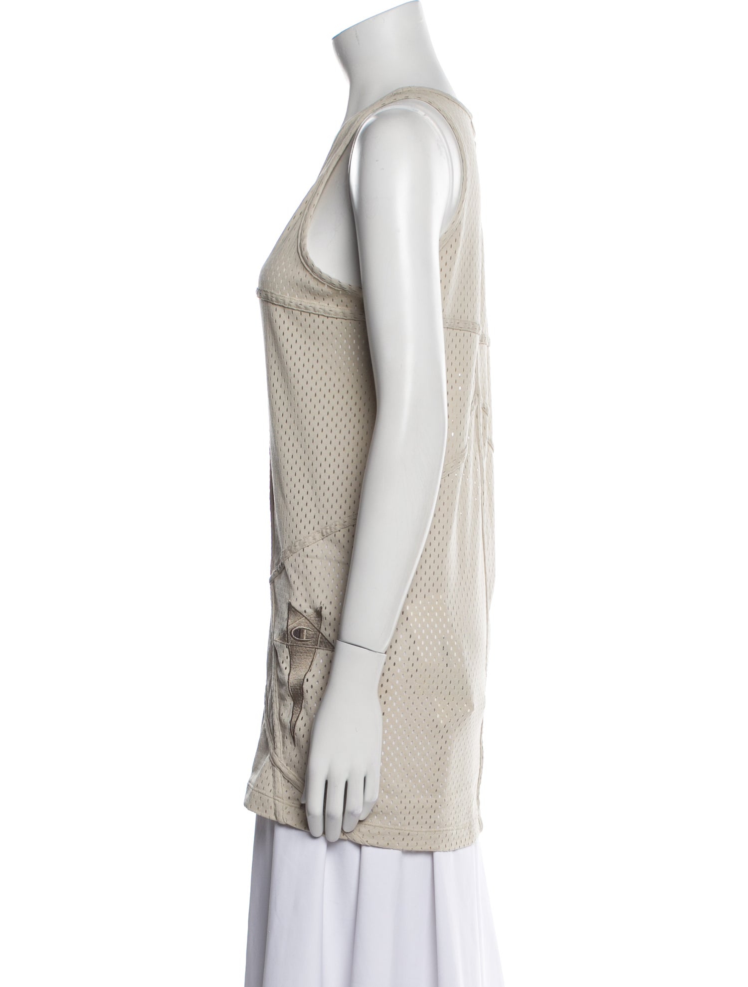 Rick Owens x Champion V-Neck Sleeveless Tunic