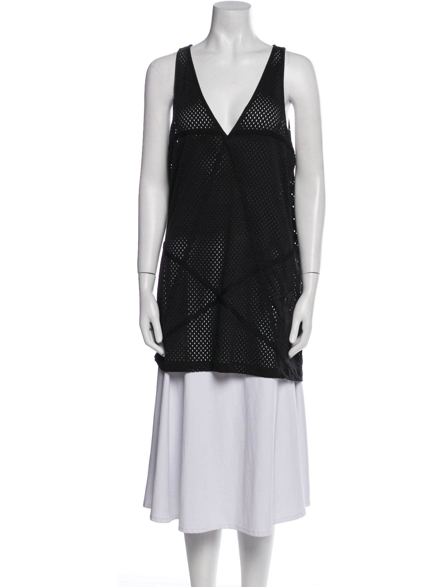Rick Owens x Champion V-Neck Sleeveless Tunic