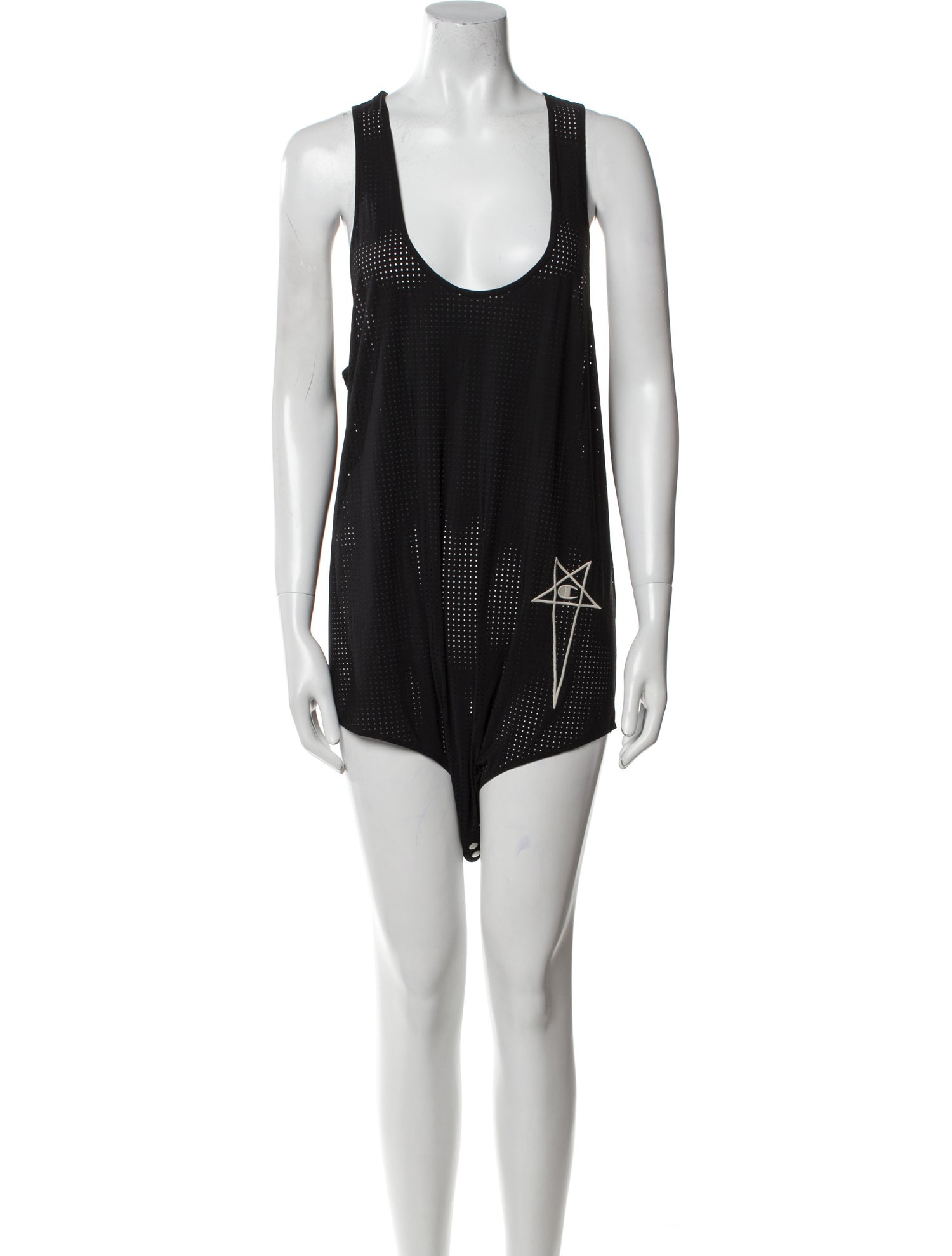 Rick Owens x Champion Scoop Neck Sleeveless Bodysuit