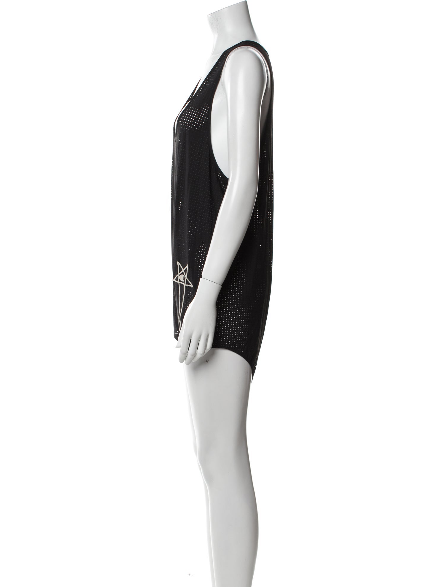 Rick Owens x Champion Scoop Neck Sleeveless Bodysuit