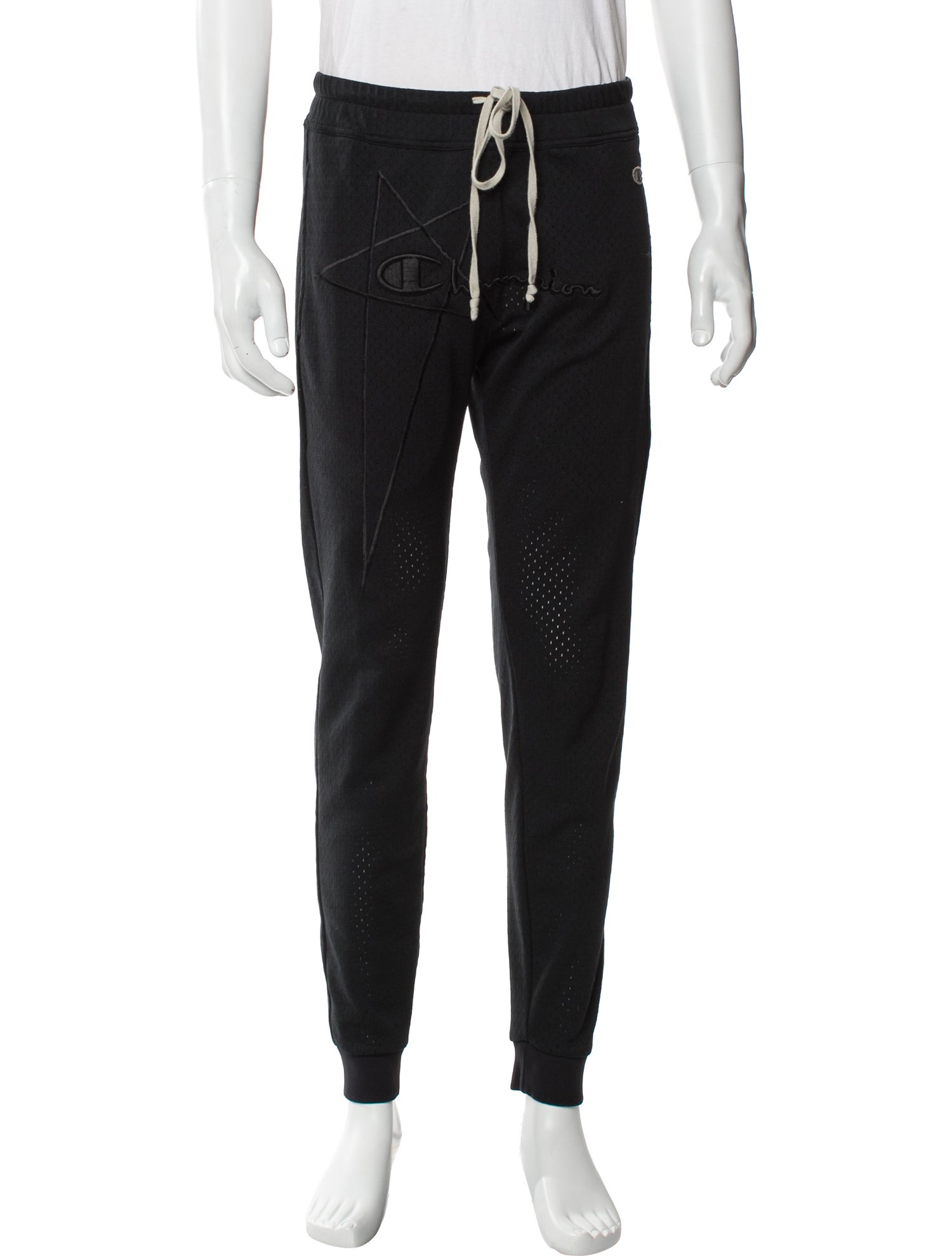 Rick Owens x Champion Embroidered Accent Lounge Bottoms