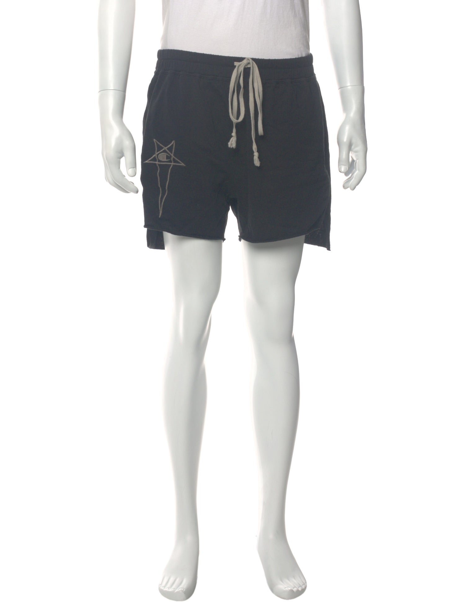 Rick Owens x Champion Graphic Print Jogger Shorts