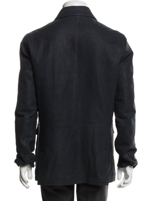 Robert Comstock Leather Utility Jacket