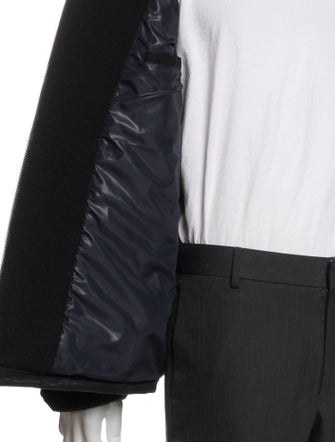 Robert Comstock Leather Puffer Coat