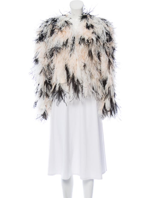 Rodarte 2018 Ostrich Evening Jacket