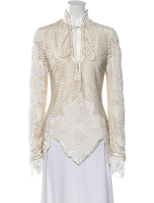 Rodarte 2016 Tie Neck Blouse