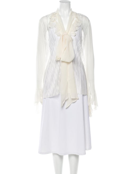 Rodarte 2016 Lace Pattern Blouse