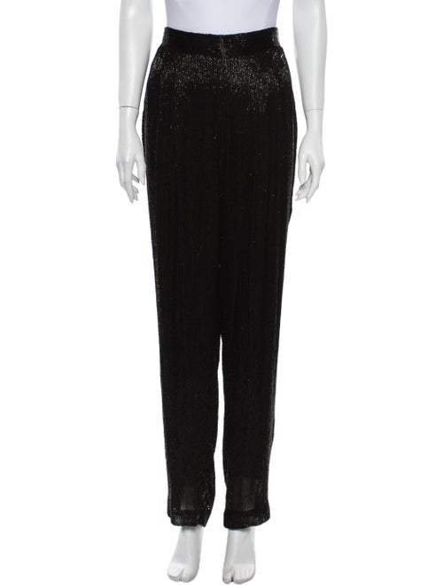 Rodarte Straight Leg Pants Black