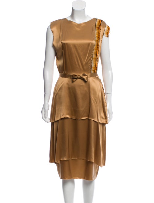 Rodarte Silk Midi Dress