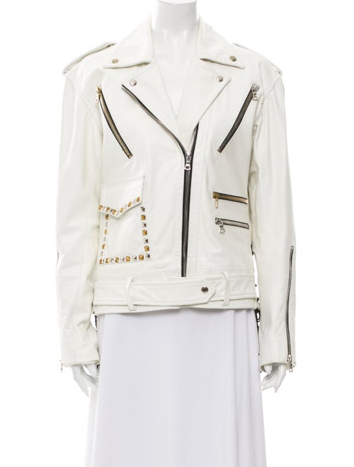 Rodarte Leather Biker Jacket