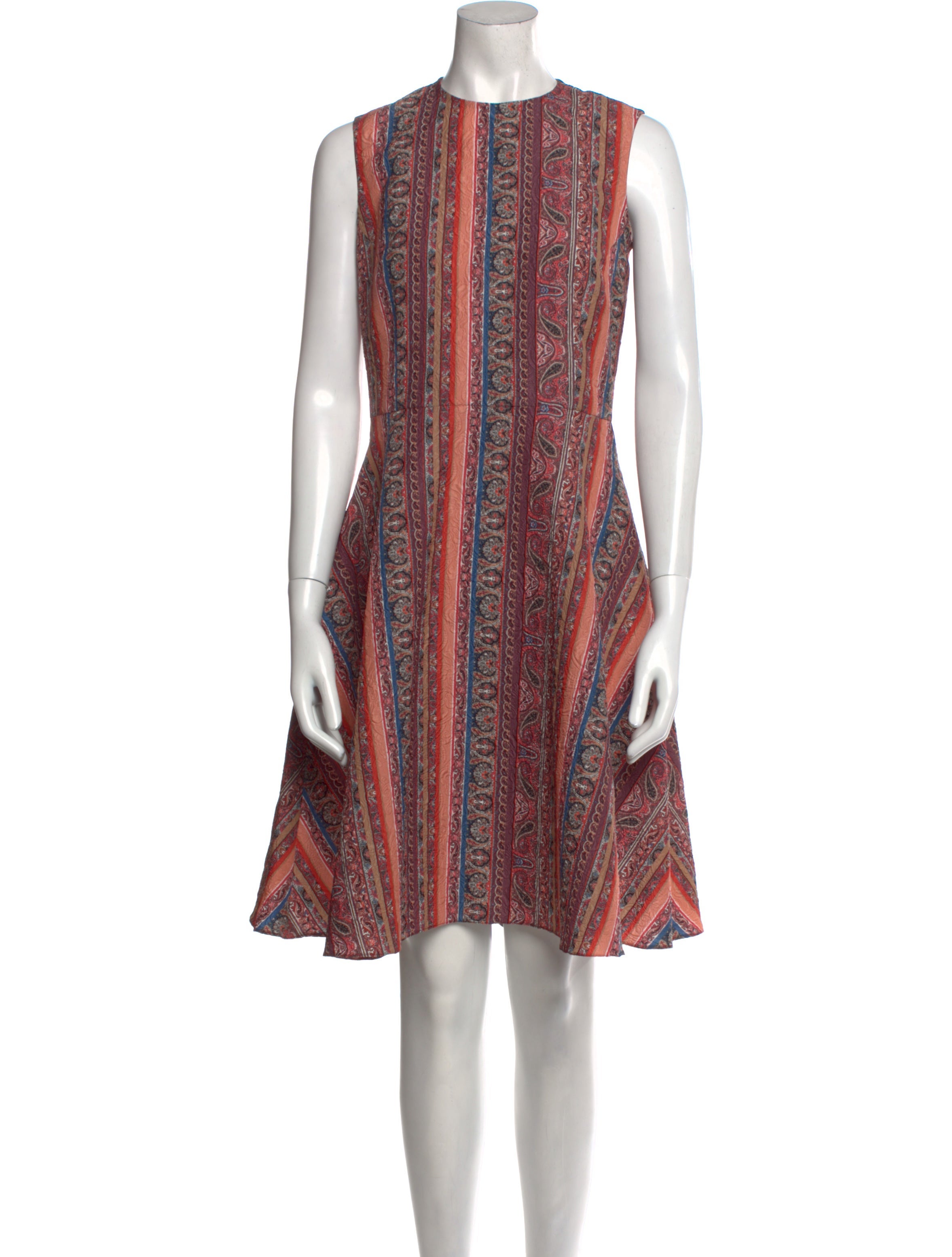 Rodarte Paisley Print Knee-Length Dress